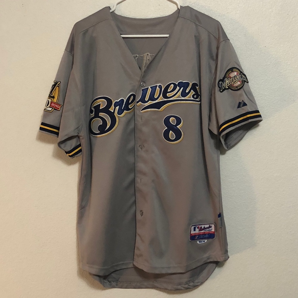 Brewers jersey braun